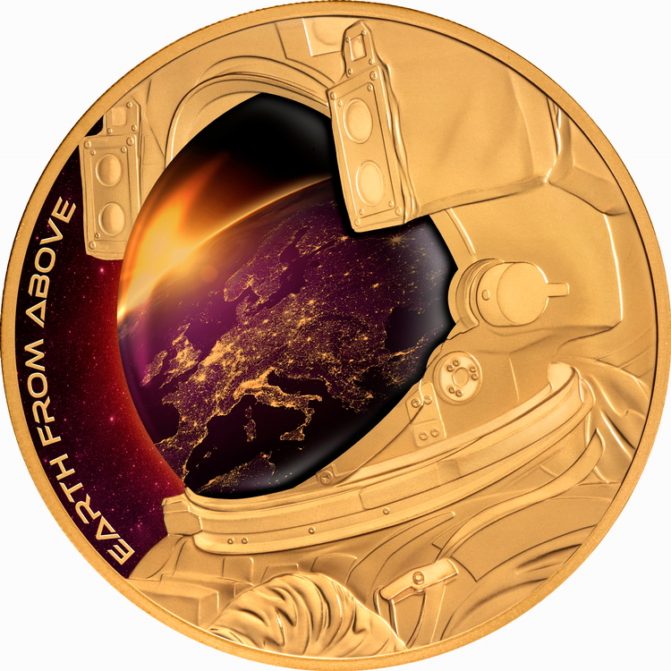 Niue_2022_Earth_From_Space_Above_$100_1_Oz_Gold_Proof_with_Colour_MINTAGE_99