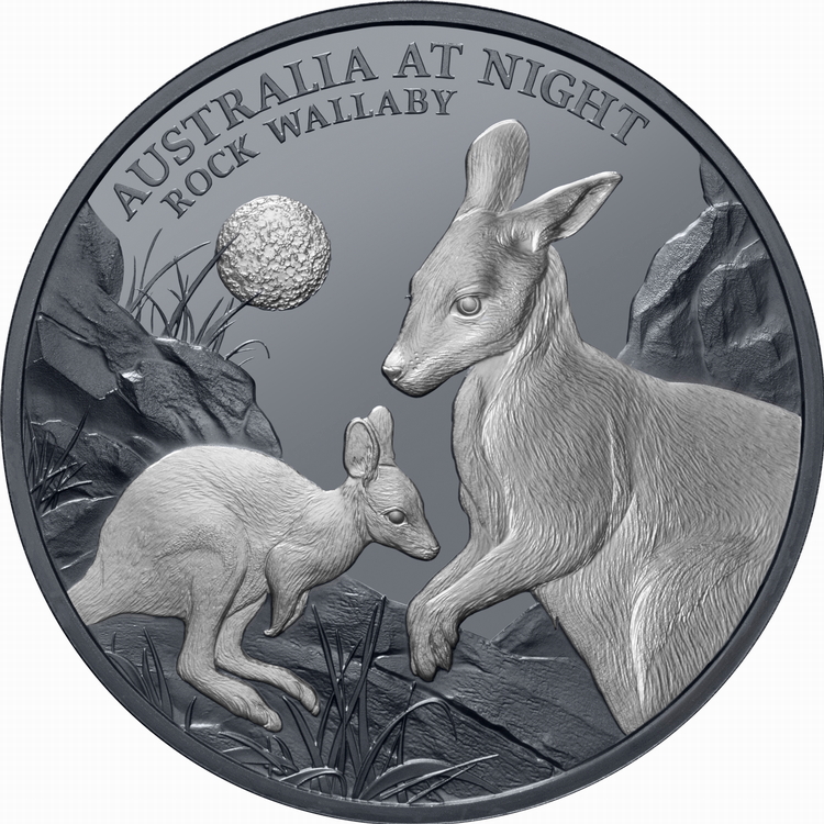 Niue_2024_Australia_at_Night_Rock_Wallaby_$1_1_Troy_Ounce_Pure_Silver_Black_Proof
