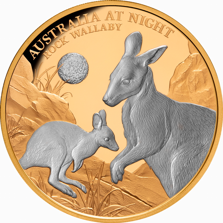 Niue_2024_Australia_at_Night_Rock_Wallaby_$100_1_Troy_Ounce_Pure_Gold_Proof_with_Platinum_Plating