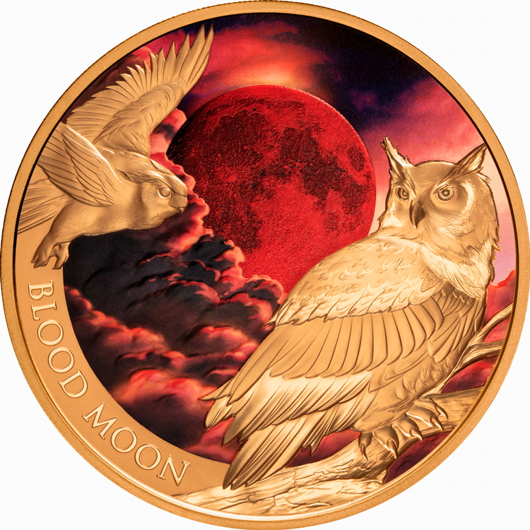 Niue_2026_Blood_Moon_and_Owls_$100_1_Troy_Oz_Pure_Gold_Proof_with_Color_MINTAGE_99