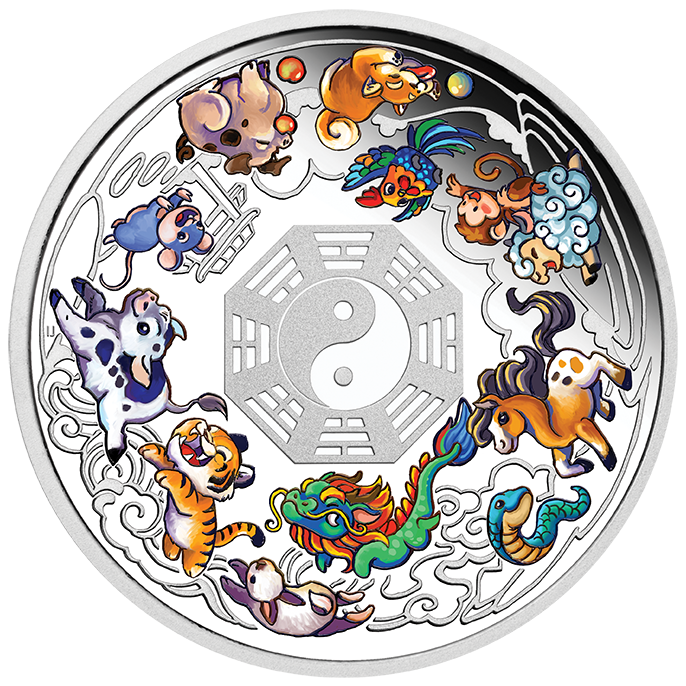 Tuvalu_2026_Chinese_Lunar_Zodiac_12_BABY_LUNAR_ANIMALS_$3_3_Troy_Oz_Pure_Silver_Proof_with_Color_MINTAGE_500 Tuvalu_2026_Chinese_Lunar_Zodiac_12_BABY_LUNAR_ANIMALS_$3_3_Troy_Oz_Pure_Silver_Proof_with_Color_MINTAGE_500
